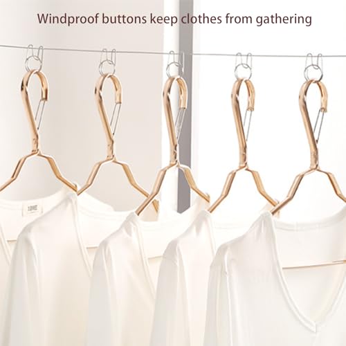 Retractable Clothesline Indoor Clothes Line for Hanging Dry and Wet Clothes on Heavy Duty Outdoor Clothing Lines 16.7 ft (White) - color: White