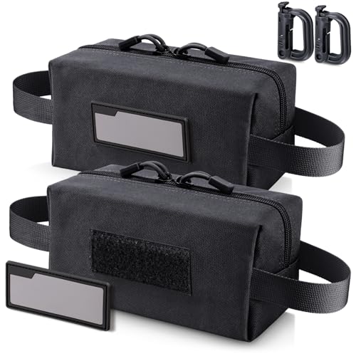 LIVANS 2 Pack Tactical Ammo Storage Bag for Bullet - color: Black-2 Pack
