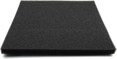 Universal Vacuum Cleaner Filter Cut-to-Size Foam Filter, Multipurpose 0.59" Thickness