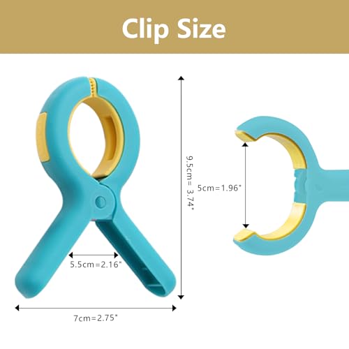 Towel Clips for Beach Chairs, 12 Pack Heavy Duty Non-Slip Plastic Clips in 4 Colors for Pool, Cruise, Yacht & Camping – Strong Grip Keeps Towels, Hats & Blankets from Blowing Away - color: Blue, Green, Red