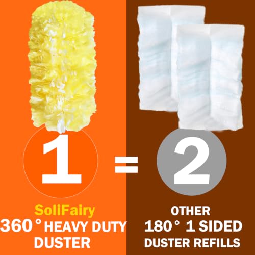 Heavy Duty Duster Refills for Swiffer Duster, 60 Count, Large