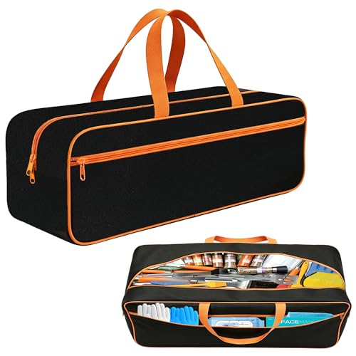 Grill Tool Storage Bag 25" x 8" x 10" Heavy-Duty Grill Utensil Storage