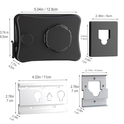 Anti-Sagging Clothes Line Thickened Steel Wire Retractable Clothesline Heavy Duty Clothesline Wall Mounted Matte Black Finished - size: 5.1 m Anti-Sagging and Retractable ClothesLine