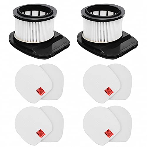 IZ382H Filters for Shark IZ382H IZ377H IZ376H IZ162H IZ362H IZ361H IZ163H IZ462H IZ464H IZ482H IZ483H IY143H Vacuum Part XHF161H 617FJ140 - size: 10 Pack