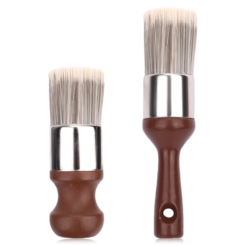 2pcs Leather Furniture Salve Brush, 2 Styles - style: Style A