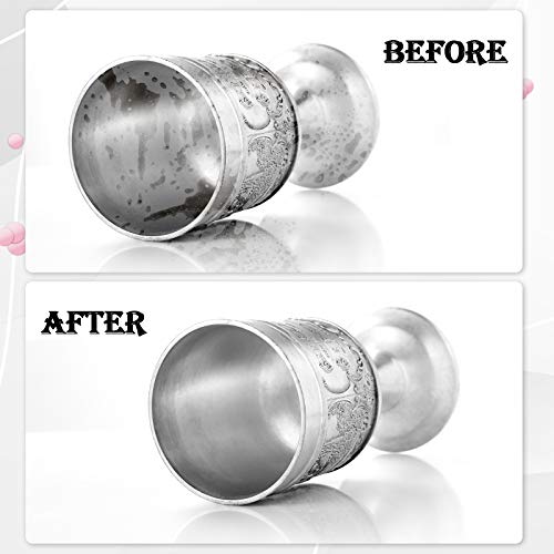Syhood 3 Pairs Silver Jewelry Polishing Cleaning Gloves