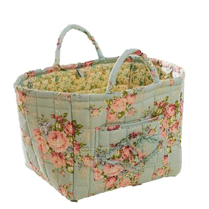 Boho Fabric Storage Basket, Large Capacity Laundry Basket, 12.2'' x 10.23'' x 10.23'' Collapsible Laundry Hamper with Easy Carry Handles (Burgundy, L) - color: Burgundy
