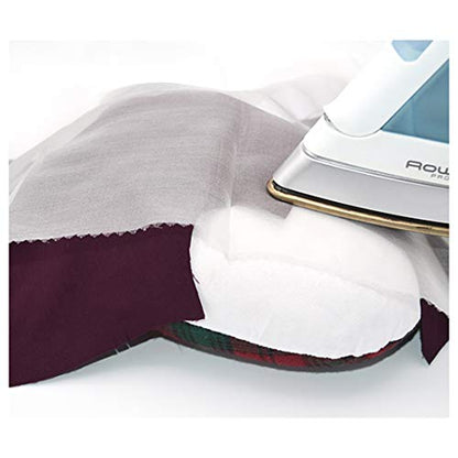 Dritz Sheer Silk Organza Press Cloth, 22" x 30" — Transparent Ironing Cloth for Delicates, Steam-Friendly, Reusable - size: 22 x 30-Inch