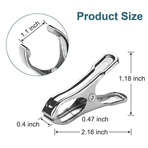 40 PCS Garden Clips for Netting, Heavy Duty Steel Greenhouse Clamps - style: 2inch-40pcs