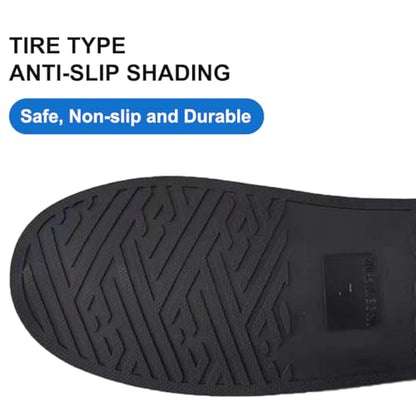 Waterproof Shoe Covers for Rain, Outdoor Cycling Non-Slip Rain Boots Covers Foldable Reusable Overshoes with Reflector for Women & Men