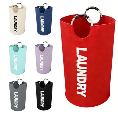 A Large 90 Liter Laundry,Red - color: Red