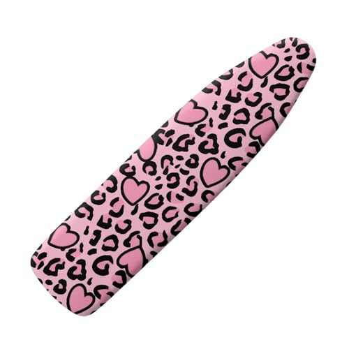Leopard Print Ironing Board Covers Dustproof Ironing Board Cover and Pad Stain Resistant Ironing Board Pretectors - color: Leopard Print