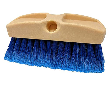 Guttermaster Blue Flow Through Essential Flagged-End Brush Head, 8-Inch
