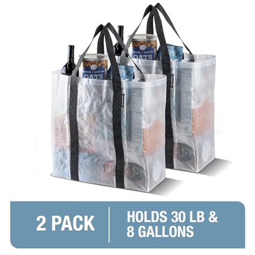 CleverMade Storage Tote - 42L - Transparent (2PK) - color: Transparent, size: 42l - 2 Pack