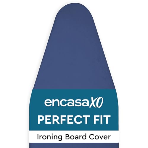 Encasa XO Ironing Board Cover and Pad 42"x14" Medium, Scorch Resistant - color: Cobalt, size: Medium (42"x14")