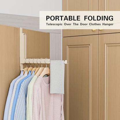 Over The Door Drying Rack, Milky White, 1 Pack - color: Milky White
