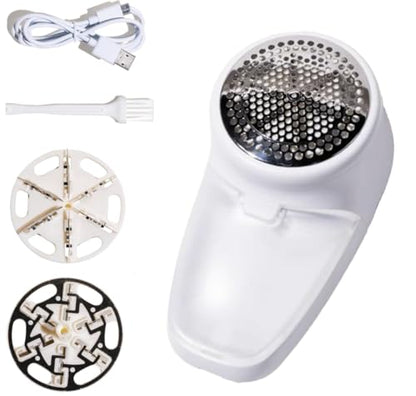 Nori Trim Fabric Shaver - Lint Remover for Clothes & Furniture - White - color: White
