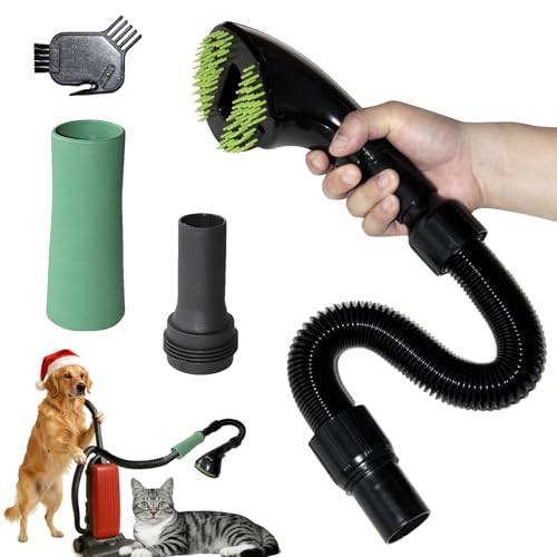Pet Vacuum Grooming Comb Brush, Black