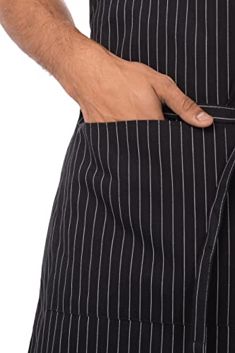 Chef Works Unisex Chef Apron - color: Pinstripe