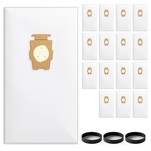 15 Pack Vacuum Bags [Model 204814] Fit for Kirby Sentria/Ultimate G Series - size: 15+3 PACK