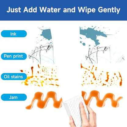 5X Extra Durable Magic Sponge Cleaning Eraser，20 Pack Melamine Sponge