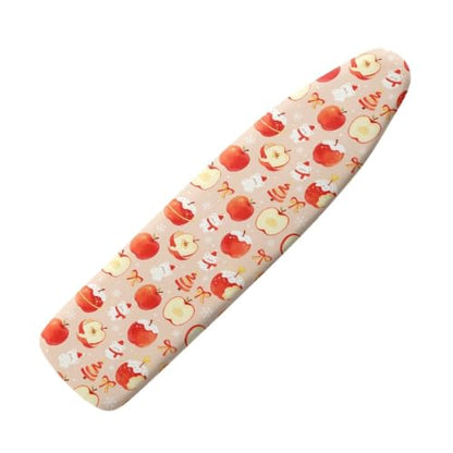 Iron Board Cover Ironing Accessories with Heavy Duty Elastic Edges Thick Padding Easy to Inatall, (Apple Print) - color: Apple Print