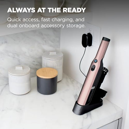 Shark WANDVAC Cordless Hand Vac, Rose Gold, WV201RGBRN - color: Rose Gold