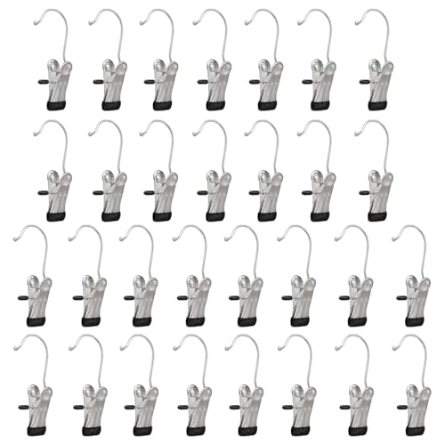 Zorfeter Boot Hangers, Heavy Duty Hanging Clips, 30 Pack - size: 30 PCS