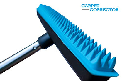 The Big Carpet Corrector- Carpet Rake to Rejuvenate Your Matted Carpet. Perfect for Hallways, Stairs, Steps, and Other High Traffic Areas.
