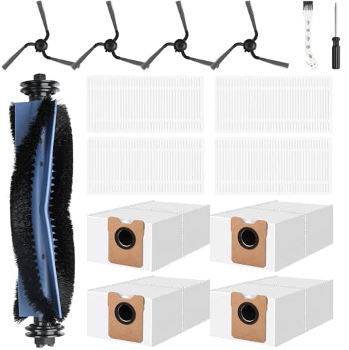 Accessories Kit for Self-Empty eufy C10 Robot Vacuum, Replacement Parts - size: eufy robovac c10 accessory