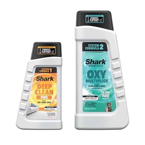 Shark Deep Clean Pro & OXY Formula Bundle for Tough Stains/Odor PXCMBUNDLE - size: 48 Fl Oz (Pack of 1), style: Deep Clean + OXY