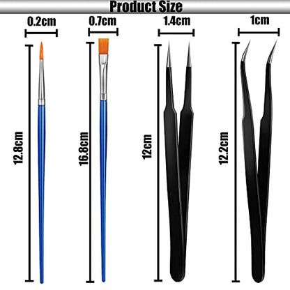 Minatee 9 Pcs Keyboard Switch Keycap Puller Kit Compatible with Switches