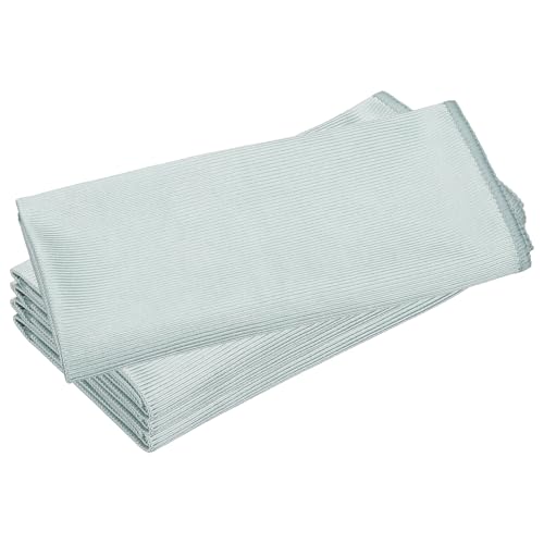 uxcell 4Pcs Glass Polishing Cloth, 23.6x15.7 Microfiber Cleaning Cloths Lint & Streak Free Quickly Drying Towels for Glassware, Cars, Glasses, Phone Screens, Sunglasses, Gray - size: 15.7x23.6"