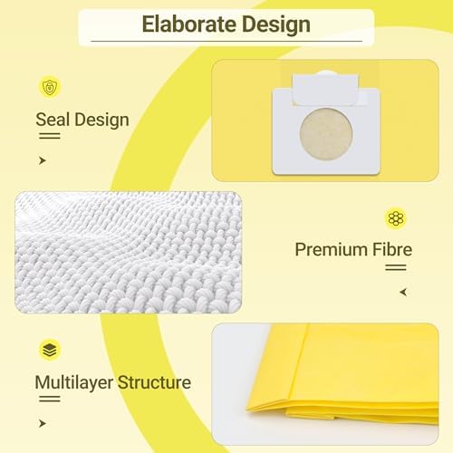 50558 Canister Cleaner Bag Replacement for Kenmore Vacuum - style: 45 Pack