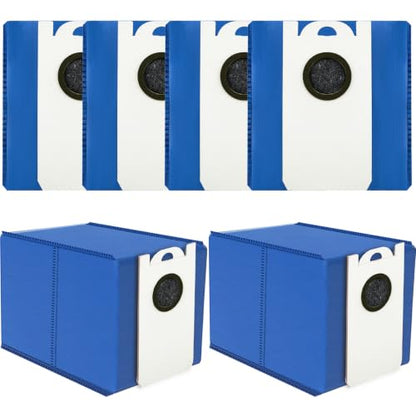 6-Pack Dust Vacuum Bags for Bobsweep Ultravision & Ultravision Pet Self-Emptying Robot Vacuum Cleaner Replacement Parts Accessories, 6L Large Capacity Disposable Dust Bags for Dustin - color: 6 Pack