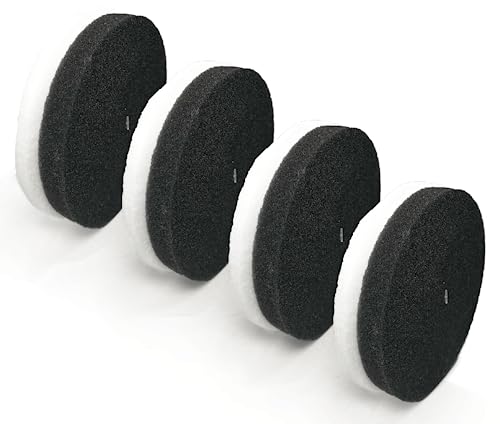 Nispira E0106 Filter Replacement For Eureka Upright Vacuum Cleaner NEU100 NEU10AE Series Pre-Motor Foam 4 Packs