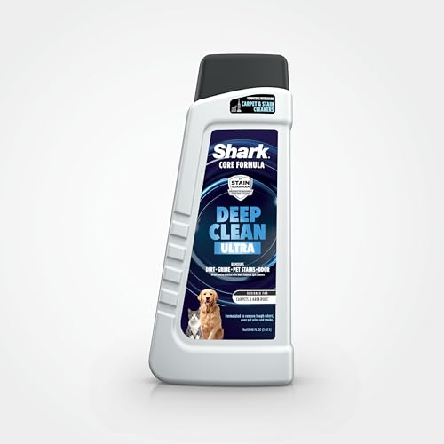 Shark Deep Clean Ultra Carpet Cleaner Formula with StainGuardian, EXCMU48 - size: 48 Fl Oz (Pack of 1), style: Deep Clean + Stain Guardian