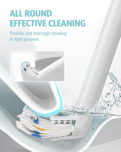 AIR U+ 48 Count Flushable Toilet Brush Refills for Scrubbing Bubbles - color: 48 Refills