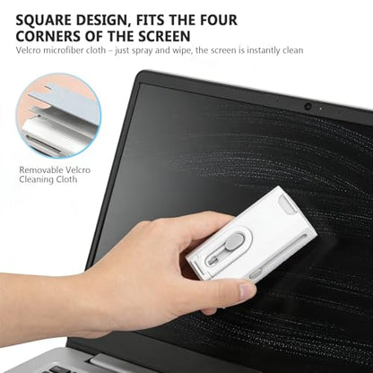 TENOC 8 in 1 Multi Function Cleaning Kit, White
