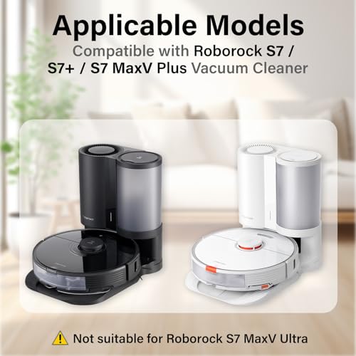 Dust Bags for Roborock S7/S7+/S7 MaxV Plus Vacuum Cleaner Auto-Empty Dock - style: S7 DB 7