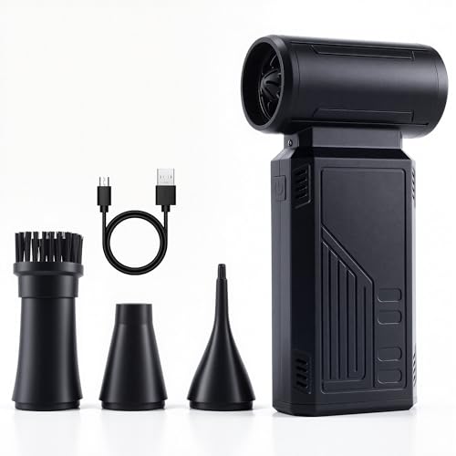 Compressed Air Duster, 130,000 RPM Electric Air Duster Cordless