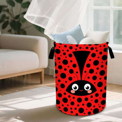 Insect Laundry Basket Waterproof Laundry Hamper Foldable Laundry Bag with Handles for Bedroom, Bathroom, Office, Clothes Storage - color: Insect