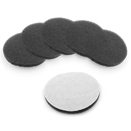 Heavy Duty Scour Pads, Non-Scratch Scrub Sponges, ULIFESTAR 5PCS Dish Scrubber Scouring Pads, Dual-Sided Reusable Household Scrub Pads for Dishes,Dish Cleaning Tool,Kitchen Scrubbers & Metal Grills - size: 98mm/4''800-1000grits