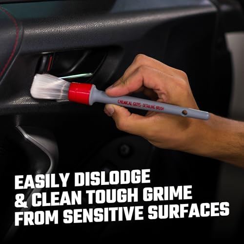 Chemical Guys, All in the Details Interior Detailing Brush Set, 3-Piece - style: Interior Brushes
