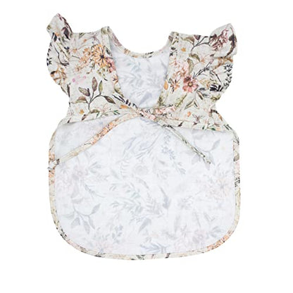 BapronBaby Flutter Baby Led Weaning Infant Feeding Bib Crafting Smock 6M-5T - color: Delilah Floral, size: Baby/Toddler 6m-3T