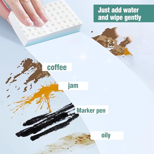 Magic Sponges Cleaning Eraser 20 Pack, 2X Compressed Melamine Sponge Cleaner, Melamine Foam All Purpose Cleaning Pads, Heavy Duty Stain Remover for Home Kitchen Bathroom Sneaker Car