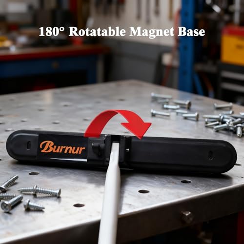 14-inch 60Lbs Heavy Duty Telescoping Magnetic Sweeper Pickup Tool - size: 14-inch / 60Lbs Pull