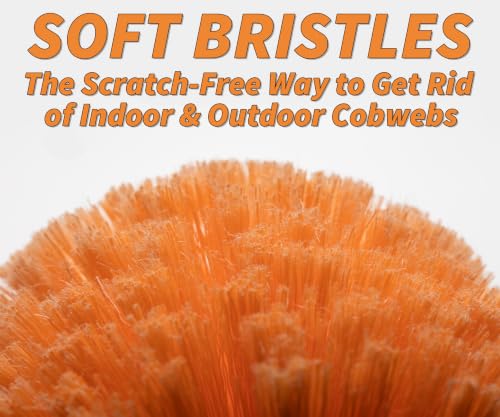 Cobweb Duster Head Brush for Web Cleaning (Pole Sold Separately)