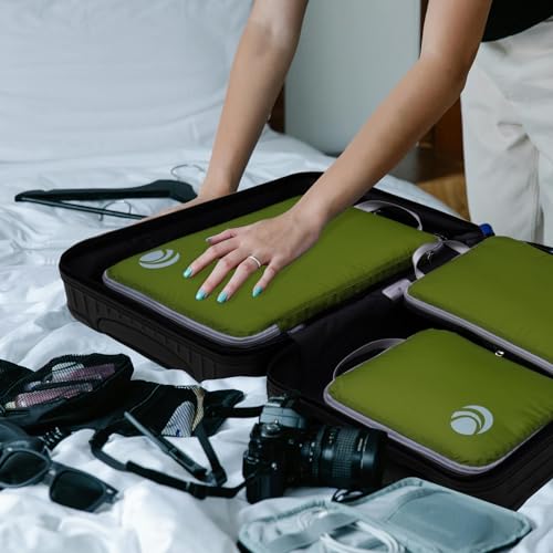 Cipway Compression Packing Cubes (3 Piece,Green) - color: Green, size: 3PCS