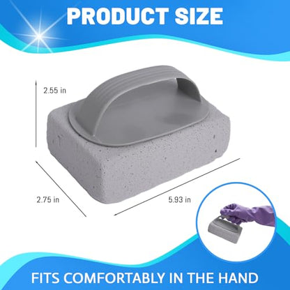 4Pcs Pumice Stone for Cleaning, Pumice Stones for Pool Tile Cleaning